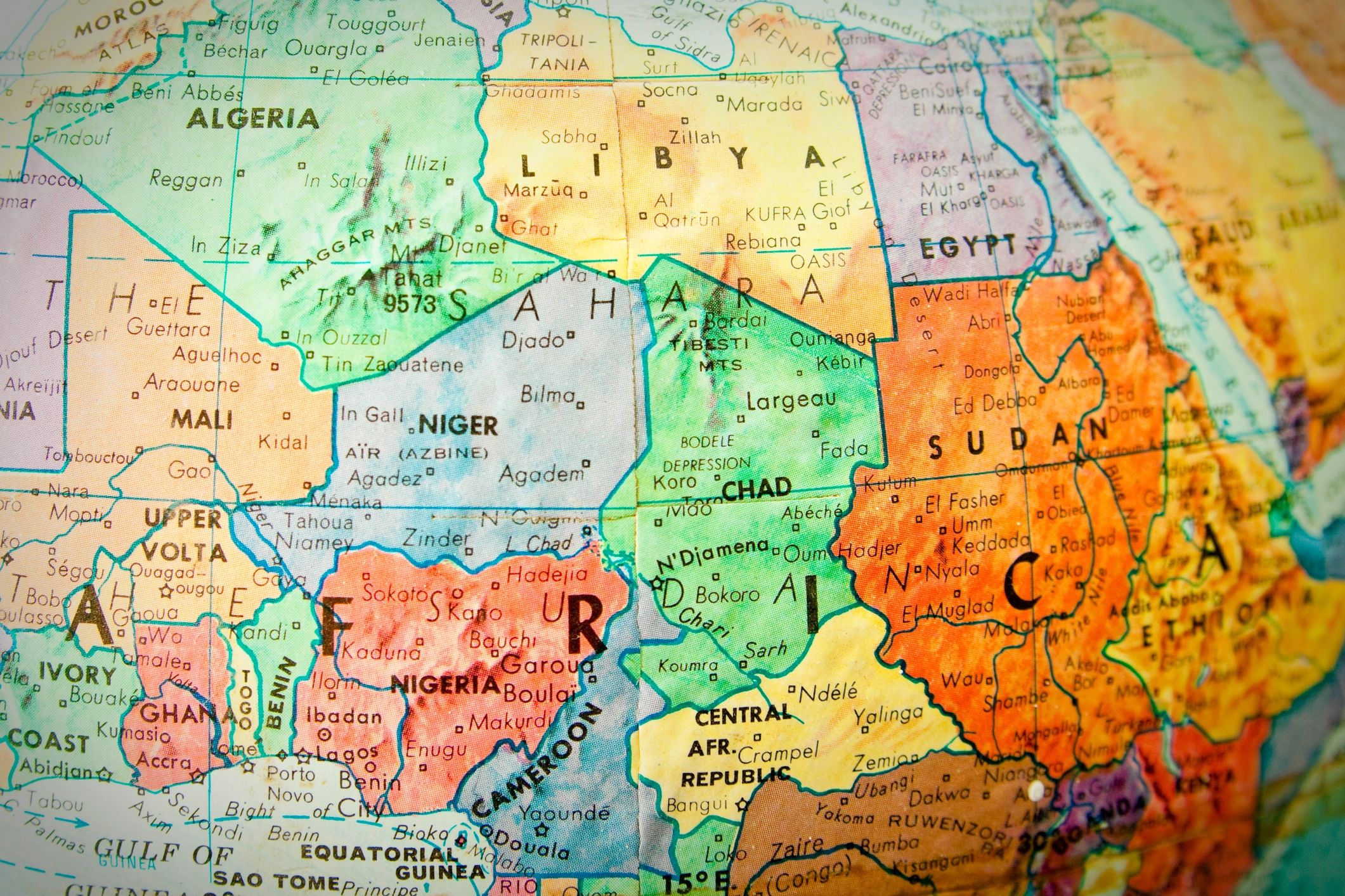 Nigerian classroom learning
